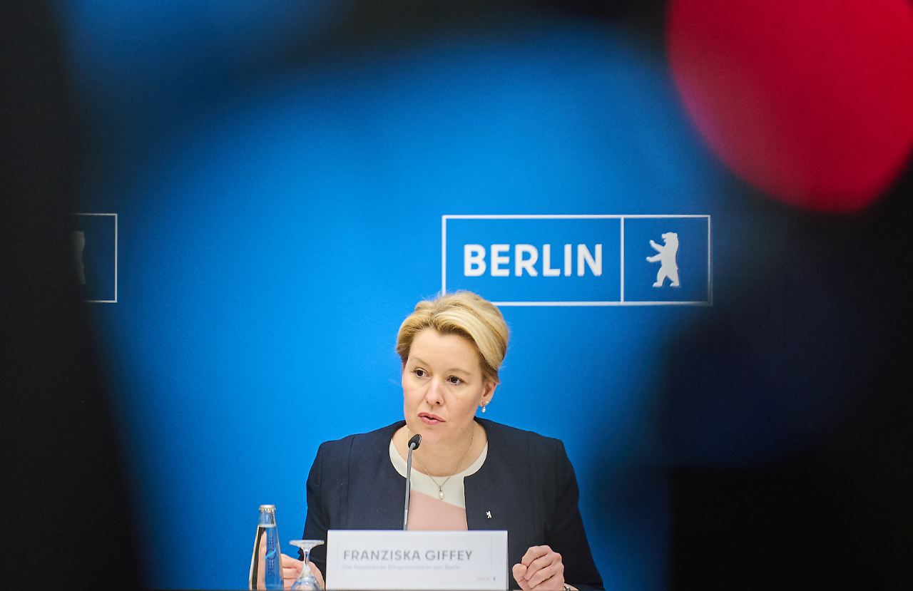 Franziska Giffey (SPD,M), regierende Bürgermeisterin von Berlin