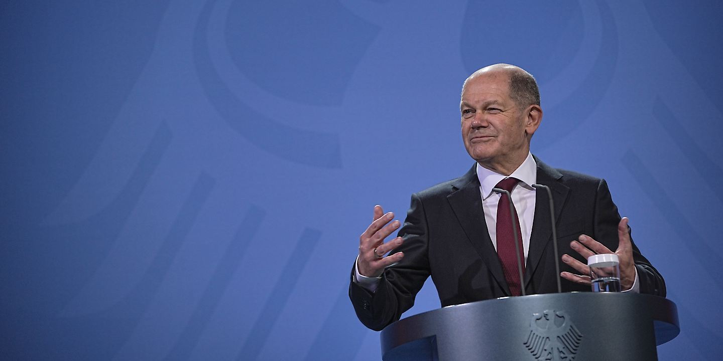 Der neue Bundeskanzler Olaf Scholz